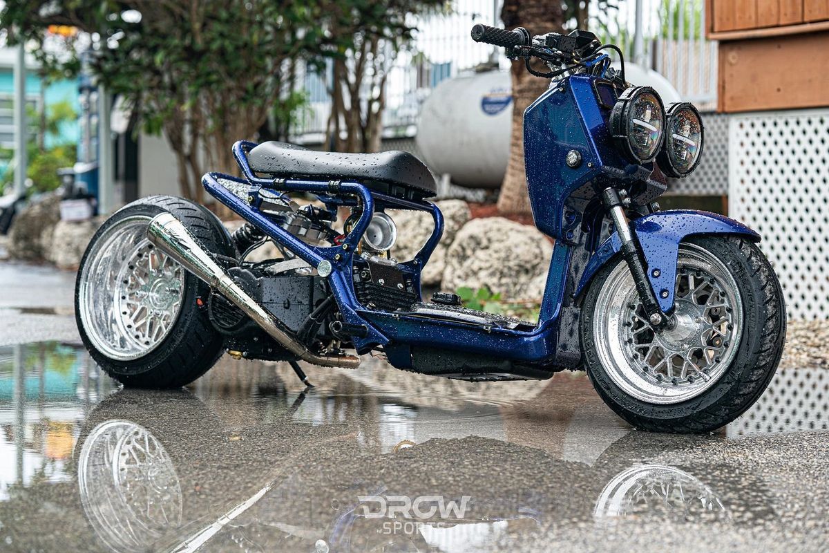 MESH LOVE wheels Super staggered wheel set 12x4 / 13x7 / 13x8 Honda Ruckus